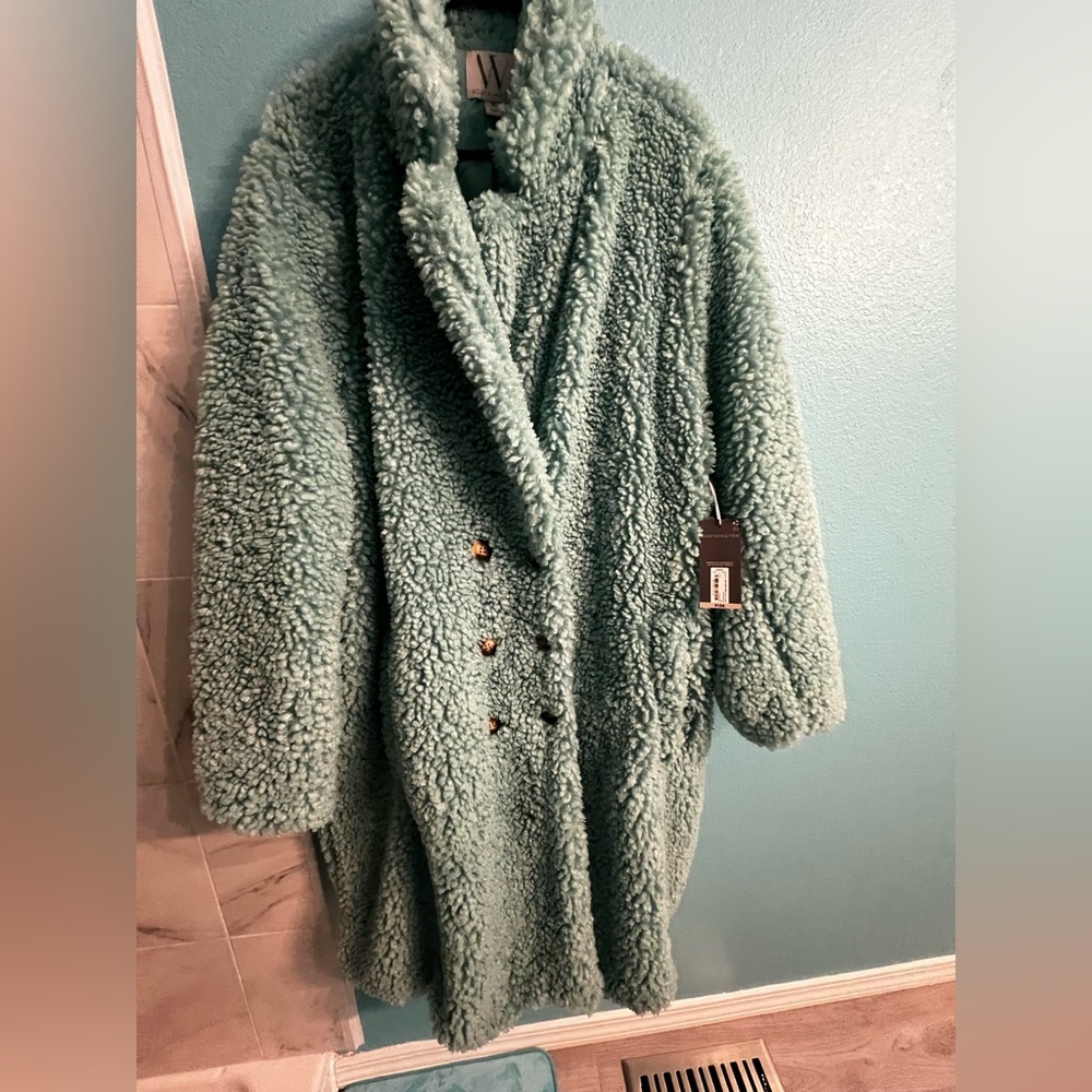 Worthington Long Fleece Jacket. NWT